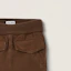 Sizing (Women) MIU MIU FW23 Cocoa Brown Embroidered Logo Casual Straight Skirt. MG2105-13SI-F0324-S-232