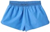 Order (Women) MIU MIU FW23 Embroidered Poplin Loose Fit Shorts Light Blue. MP1679-1VHQ-F0237