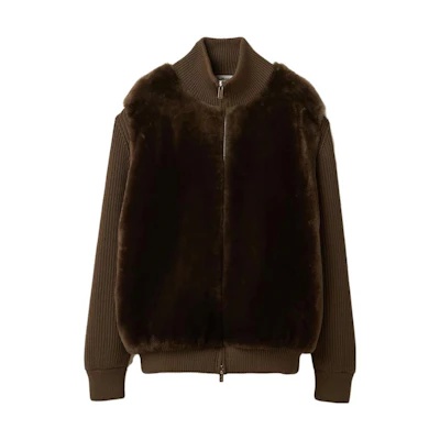 (Women) MIU MIU FW23 Forest Green Knit Sweater with Logo Patch. MMF786-13S0-F0342-S-232