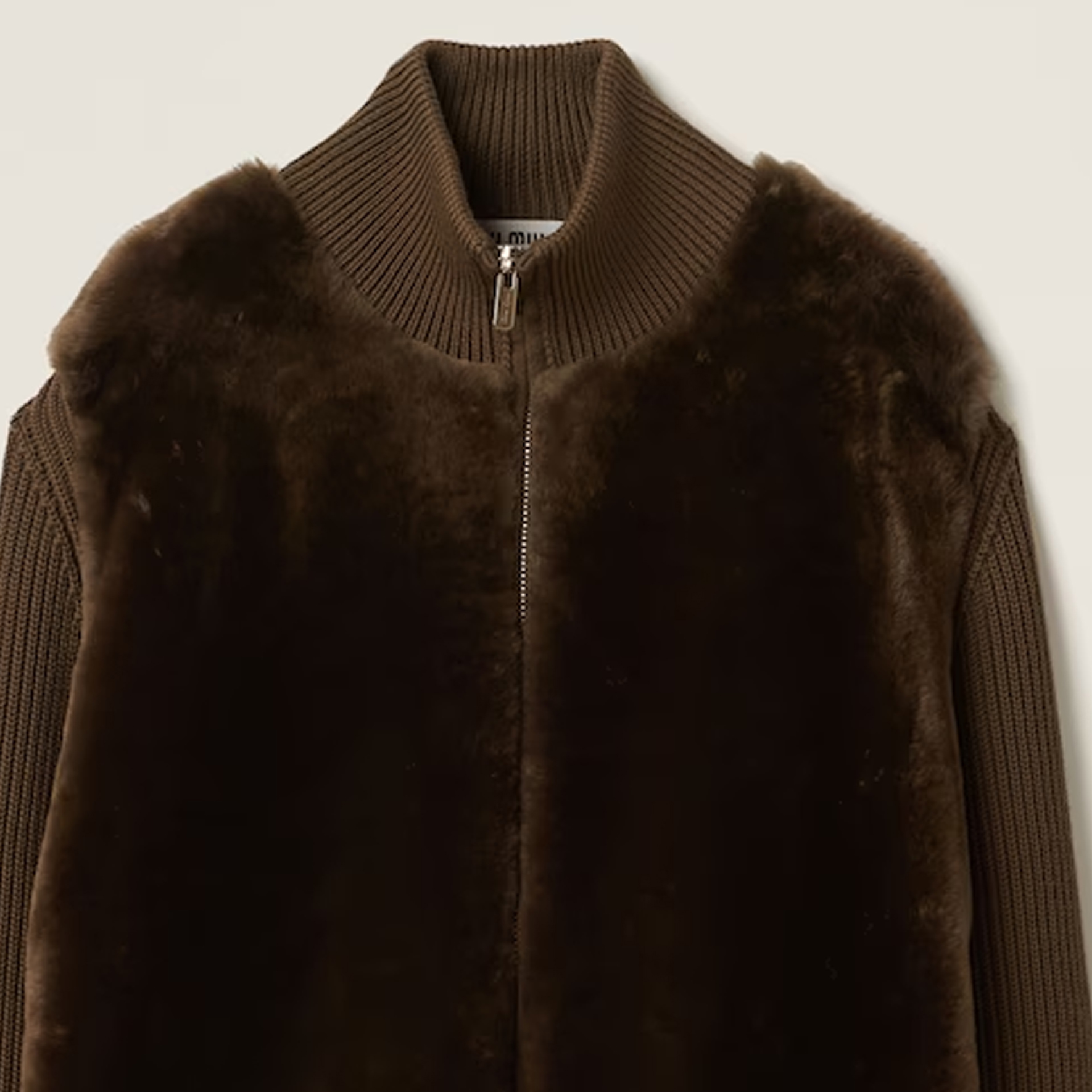 (Women) MIU MIU FW23  Forest Green Knit Sweater with Logo Patch. MMF786-13S0-F0342-S-232 圖 7