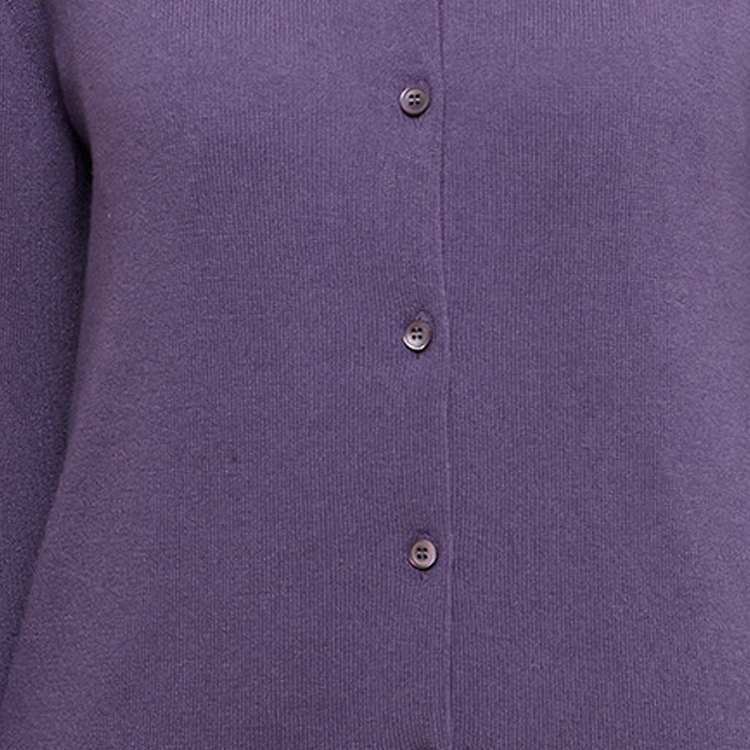 Sizing (W) MIU MIU FW23 Kardigan Rajut Bersulam Huruf Lengan Panjang. MMF787-13S1-F0203