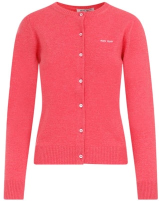 (W) MIU MIU FW23 Kardigan Rajut Bersulam Huruf Lengan Panjang. MMF787-13S1-F0203 Cheap (W) MIU MIU FW23 Kardigan Rajut Bersulam Huruf Lengan Panjang. MMF787-13S1-F0203