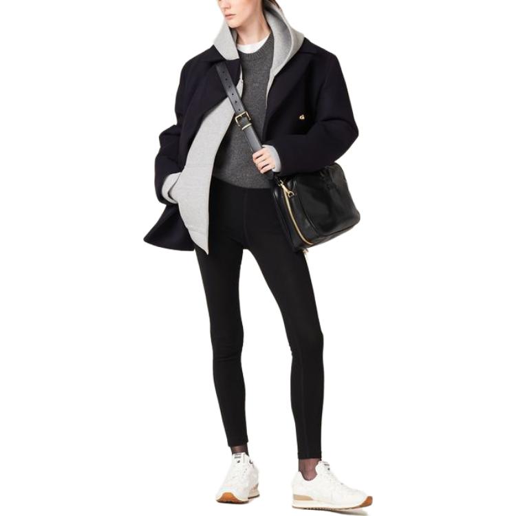 (Women) MIU MIU FW23  Logo Crewneck Knit Sweater - Slate Gray. MML849-13VB-F0480-S-232 圖 3