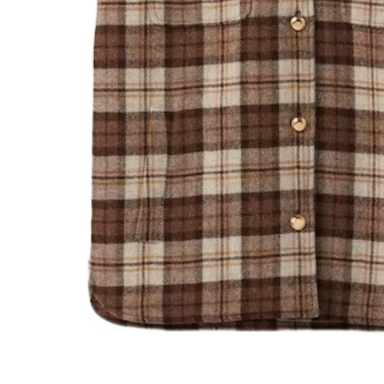 Purchase (W) MIU MIU FW23 多彩格纹刺绣标志纽扣马甲 ML1022-139S-F0324-S-OOO