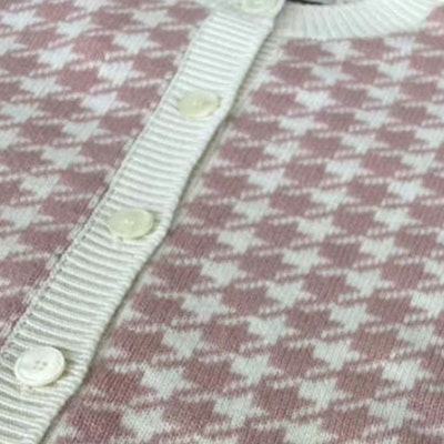 (W) MIU MIU 秋冬23粉色千鸟格针织圆领毛衣. MMF651-11UX-F0E1Q Purchase (W) MIU MIU 秋冬23粉色千鸟格针织圆领毛衣. MMF651-11UX-F0E1Q