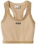 Buy (W) MIU MIU FW23 Tank Top Berpailet Kelipan Pendek - Krim MMV155-13Q1-F0061-S-OOO