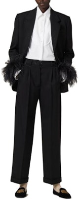 (W) MIU MIU FW23 Baju Putih Lengan Panjang Kasual Berkancing. MK1816-10RG-F0009-S-000 Purchase (W) MIU MIU FW23 Baju Putih Lengan Panjang Kasual Berkancing. MK1816-10RG-F0009-S-000