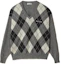 Buy (Women) MIU MIU FW23 Diamond V-Neck Casual Sweater Marble Gray MML826-13K6-F0K44-S-232