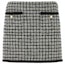Buy (W) MIU MIU Rok Mini Hitam Houndstooth FW23 Slim-fit Kasual. MG2054-13LK-F0964-S-232