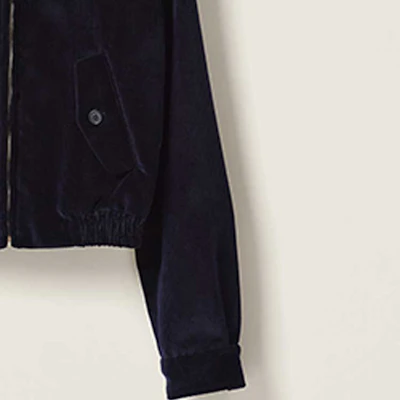 (W) Miu Miu FW23 海軍藍水晶logo字母夾克 ML962-13I4-F0124-S-232 Sizing (W) Miu Miu FW23 海軍藍水晶logo字母夾克 ML962-13I4-F0124-S-232