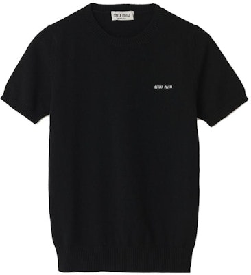 (W) MIU MIU FW23纯色Logo针织羊绒毛衣. MML842-13S1-F0002-S-232 Buy (W) MIU MIU FW23纯色Logo针织羊绒毛衣. MML842-13S1-F0002-S-232