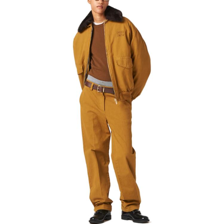 Cheap (W) MIU MIU FW23纯色Logo针织羊绒毛衣. MML842-13S1-F0002-S-232