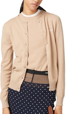 (W) MIU MIU 秋冬23纯羊绒针织毛衣 浅棕色 经典标志款 MML842-13S1-F0627-S-232 Shop (W) MIU MIU 秋冬23纯羊绒针织毛衣 浅棕色 经典标志款 MML842-13S1-F0627-S-232