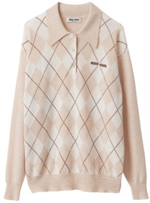 (Women) MIU MIU FW23 Striped Logo Intarsia Knit Sweater Multicolor. MML827-13MN-F0018-S-232 Buy (Women) MIU MIU FW23 Striped Logo Intarsia Knit Sweater Multicolor. MML827-13MN-F0018-S-232