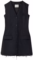 Order (W) MIU MIU FW23 女裝海軍藍條紋標誌無袖短洋裝 MF5225-13SH-F0008-S-OOO