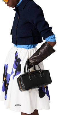 (W) MIU MIU 蓝色短款双排扣修身夹克 FW24 MMJ115-15RS-F0008-S-OOO Shop (W) MIU MIU 蓝色短款双排扣修身夹克 FW24 MMJ115-15RS-F0008-S-OOO