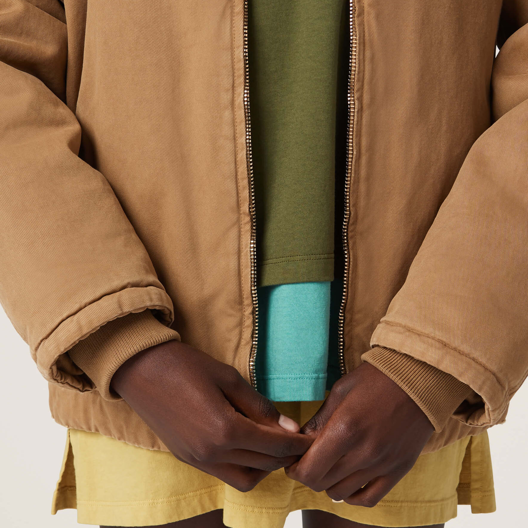 (Women) MIU MIU FW24  Holiday Logo Layered Long-Sleeve T-Shirt Light Green MJE15-137E-F03N3-S-OOO 圖 7