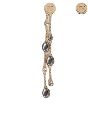 (W) MIU MIU 金屬耳環女性款 - 簡約設計。 5IO1282CR5F0NXA Lookbook (W) MIU MIU 金屬耳環女性款 - 簡約設計。 5IO1282CR5F0NXA