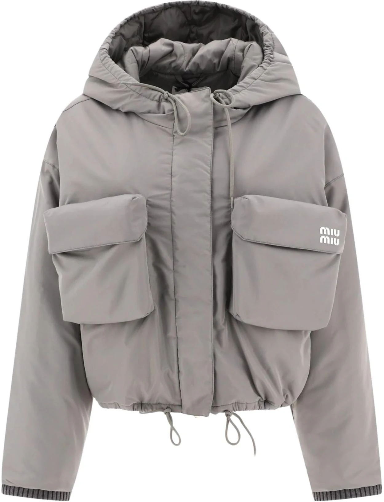 women-miu-miu-grey-hoodie-zip-jacket-with-solid-color-letter-print-design-ml-9351-3-mf-f0112