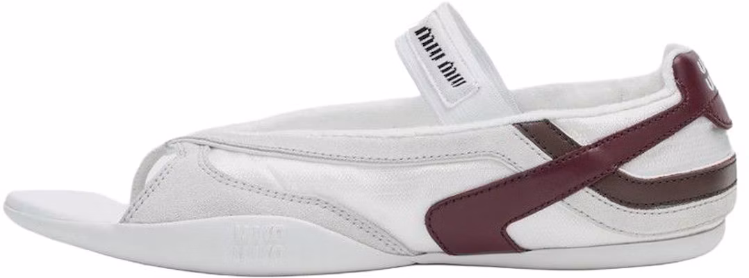(Women) MIU MIU Gymnasium SS25 White Round-Toe Flat Strap Sandals for Women. 5Y426E_71L_F0X97_Q_A005 Buy (Women) MIU MIU Gymnasium SS25 White Round-Toe Flat Strap Sandals for Women. 5Y426E_71L_F0X97_Q_A005