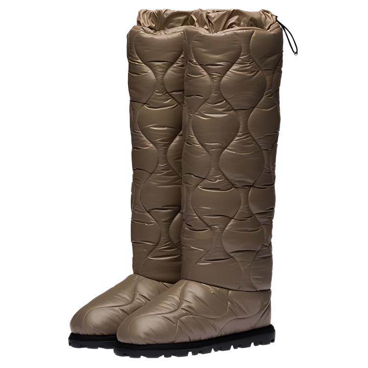 Lookbook (W) MIU MIU High-Top 'Nylon Marrón' 5W614D_IYK_F0046_F_M010