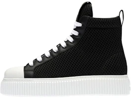 (Women) MIU MIU High-Top Platform Sneakers 'Black Mesh' 5T727D_77T_F0002_F_005 (Women) MIU MIU High-Top Platform Sneakers 'Black Mesh' 5T727D_77T_F0002_F_005