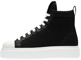 (Women) MIU MIU High-Top Platform Sneakers 'Black Mesh' 5T727D_77T_F0002_F_005 (Women) MIU MIU High-Top Platform Sneakers 'Black Mesh' 5T727D_77T_F0002_F_005