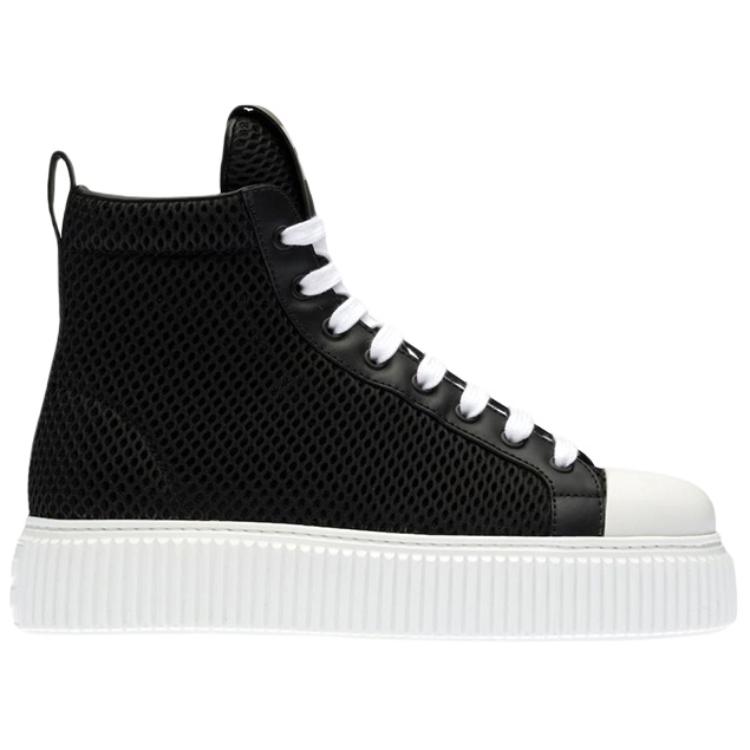 Order (W) MIU MIU Sneakers High-Top Platform ''Black Mesh'' 5T727D_77T_F0002_F_005
