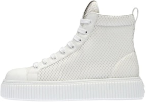 (Women) MIU MIU High-Top Platform Sneakers 'White Mesh' 5T727D_77T_F0009_F_005 (Women) MIU MIU High-Top Platform Sneakers 'White Mesh' 5T727D_77T_F0009_F_005