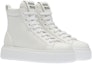 Shop (W) MIU MIU Kasut Tinggi Platform 'Jaring Putih' 5T727D_77T_F0009_F_005