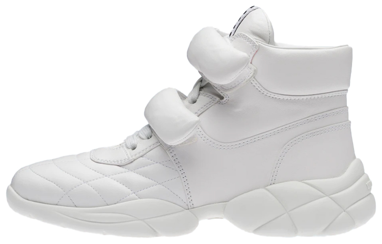 (Women) MIU MIU High-Top Sneaker 'White Lambskin' 5T439D_038_F0009_F_010