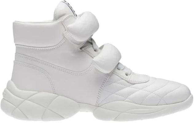 (W) MIU MIU High-Top Sneaker ''Wit Lamsleer'' 5T439D_038_F0009_F_010 Order (W) MIU MIU High-Top Sneaker ''Wit Lamsleer'' 5T439D_038_F0009_F_010