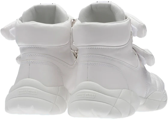 (W) MIU MIU High-Top Sneaker ''Wit Lamsleer'' 5T439D_038_F0009_F_010 Purchase (W) MIU MIU High-Top Sneaker ''Wit Lamsleer'' 5T439D_038_F0009_F_010