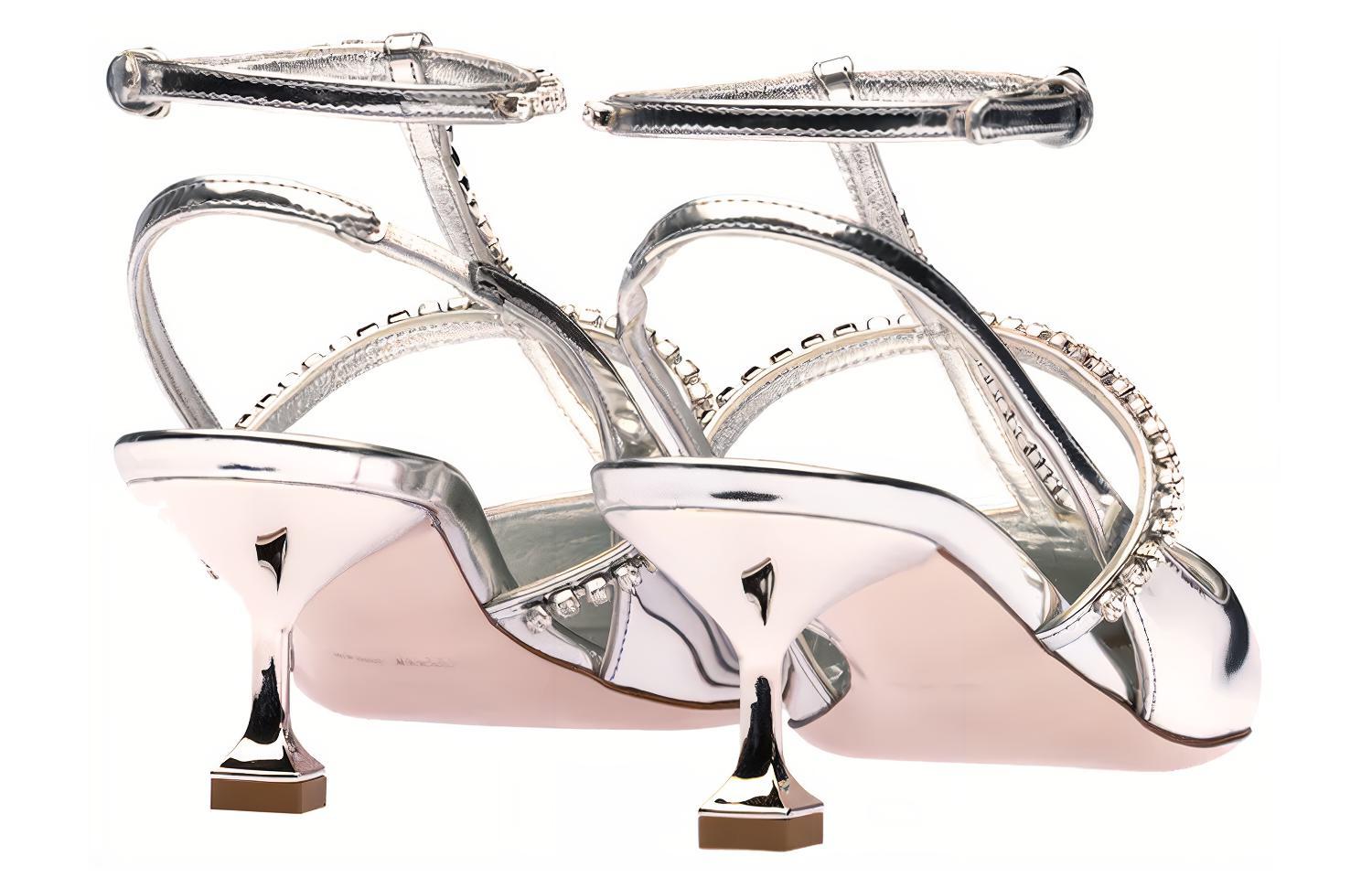 (W) MIU MIU High Heel 'Metallic Silver Fabric' 圖 4