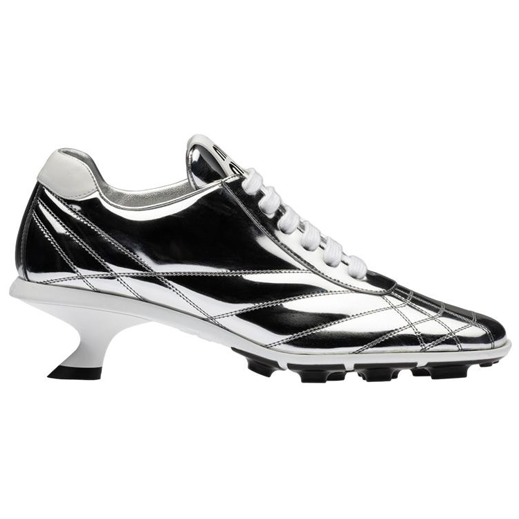 (W) MIU MIU High Heel 'Silver Fashion Fabric' 圖 2