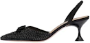 Buy (W) MIU MIU Escarpins à Talons Hauts avec Bride Satinée à la Cheville ''Noir'' 5I459D_049_F0002_F_065