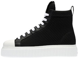 (Women) MIU MIU High-Top Platform Sneakers 'Black Mesh' 5T727D_77T_F0002_F_005 (Women) MIU MIU High-Top Platform Sneakers 'Black Mesh' 5T727D_77T_F0002_F_005
