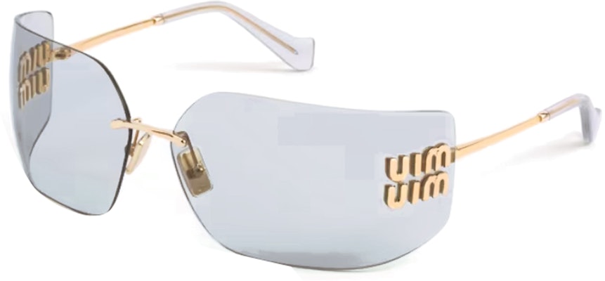 (W) MIU MIU 女款不规则金属框太阳镜 SMU54Y_E5AK_FE30B_C_080 Order (W) MIU MIU 女款不规则金属框太阳镜 SMU54Y_E5AK_FE30B_C_080