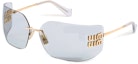 Order (W) MIU MIU 女款不规则金属框太阳镜 SMU54Y_E5AK_FE30B_C_080
