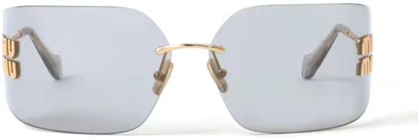 Lookbook (W) Gafas de Sol de Metal MIU MIU Irregular Doradas para Mujer. SMU54Y_E5AK_FE30B_C_080