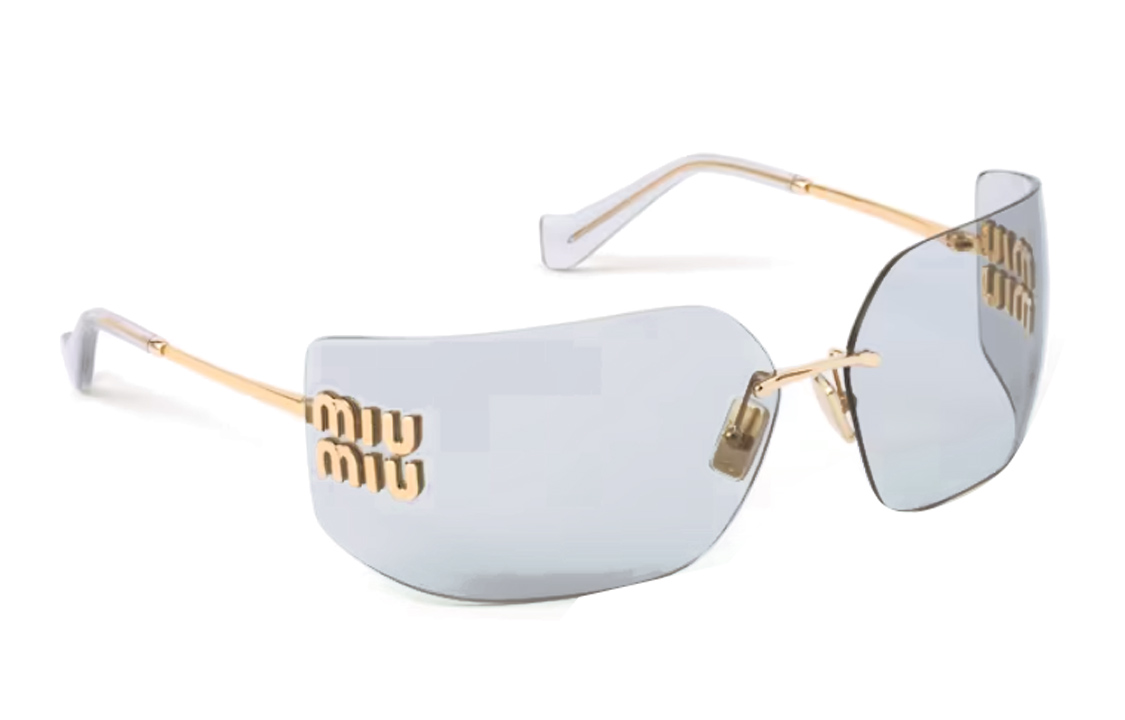 Shop (W) MIU MIU 女款不规则金属框太阳镜 SMU54Y_E5AK_FE30B_C_080