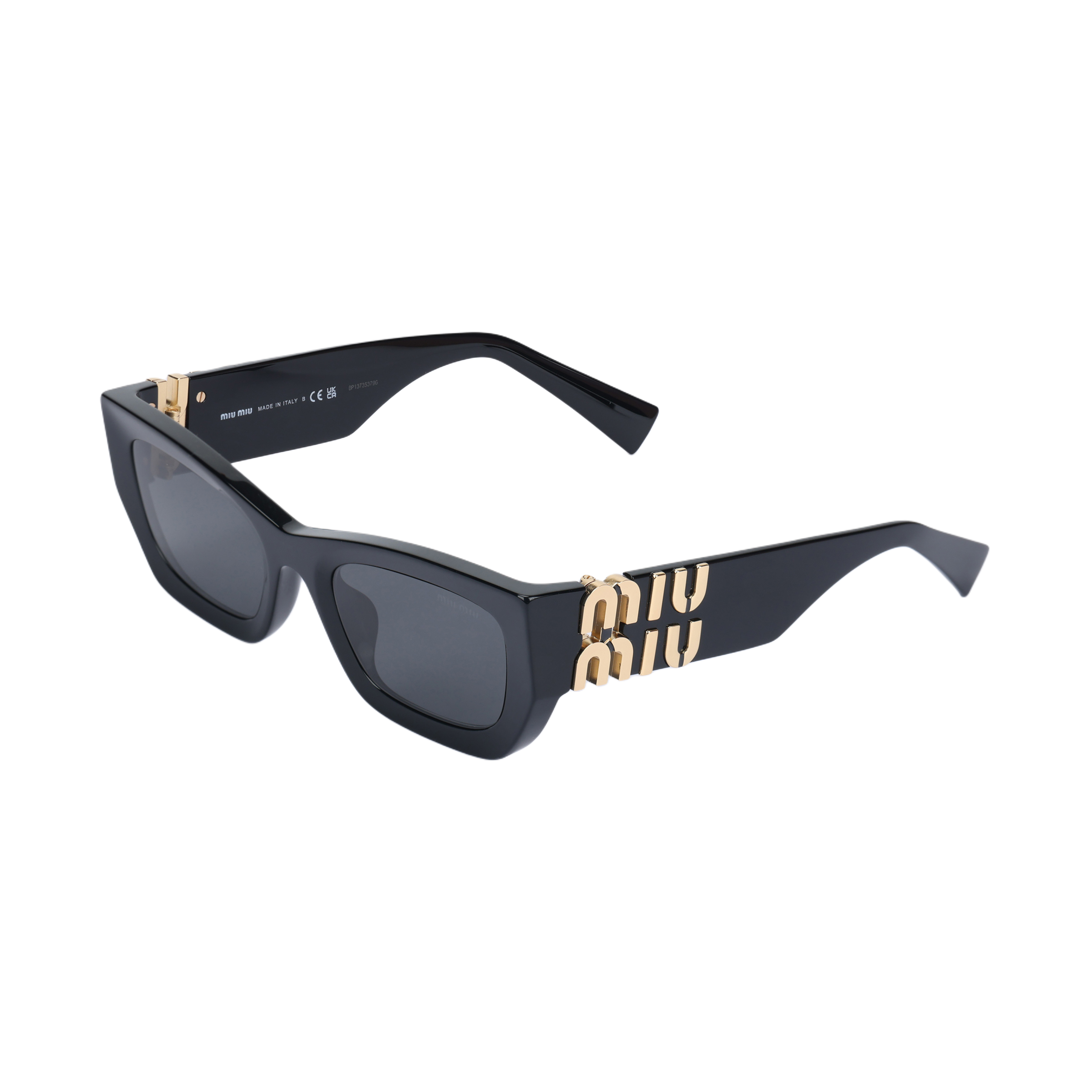 (Women) MIU MIU Irregular Shaped Prescription Ready Sunglasses for Women. MU09WS1AB5S0