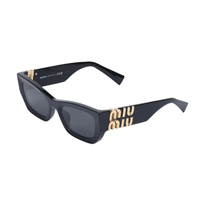 (Women) MIU MIU Irregular Shaped Prescription Ready Sunglasses for Women. MU09WS1AB5S0