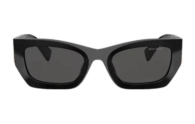 Lookbook (Women) MIU MIU Irregular Shaped Prescription Ready Sunglasses for Women. MU09WS1AB5S0