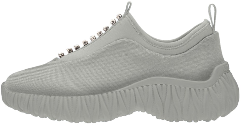 (Women) MIU MIU Knit Slip-On Sneakers 'Grey' 5S375D_3KP4_F0424_F_010 Buy (Women) MIU MIU Knit Slip-On Sneakers 'Grey' 5S375D_3KP4_F0424_F_010