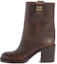Buy (W) MIU MIU Stivaletto in Pelle ''Eleganza Semplice Sienna'' 5U966D_3KY8_F0038_F_075