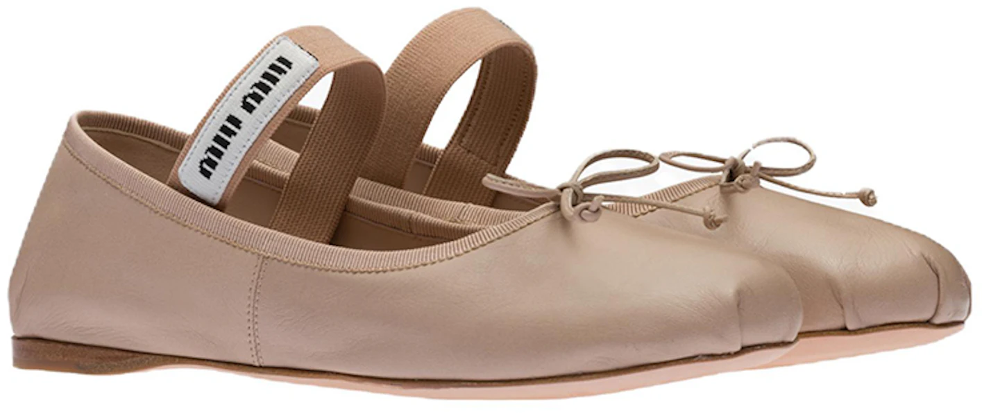(Women) MIU MIU Leather Ballerinas 'Water Lily' 5F794D_XUU_F0NZ2_F_A005 Lookbook (Women) MIU MIU Leather Ballerinas 'Water Lily' 5F794D_XUU_F0NZ2_F_A005