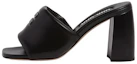 Buy (W) MIU MIU Sandalo in Pelle con Tacco Largo ''Nero'' 5XX614_011_F0002_F_085