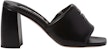 (W) MIU MIU Selipar Tumit Blok Kulit 'Hitam' 5XX614_011_F0002_F_085