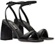 Shop (W) MIU MIU Kulit Tumit Tebal Gesper Slide 'Hitam' 5X910D_011_F0002_F_085